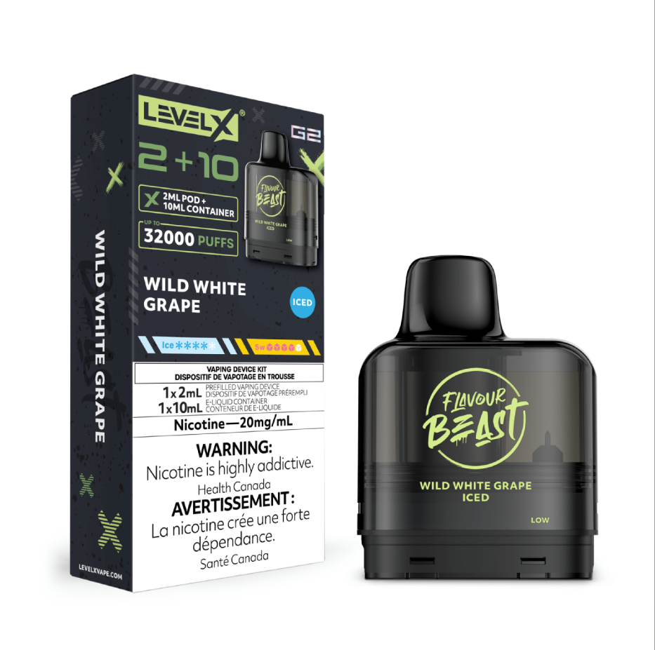 Level X Flavour Beast G2 Pod 2+10mL