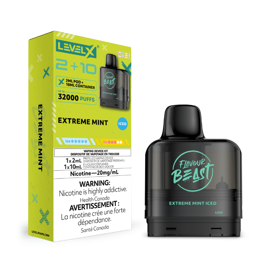 Level X Flavour Beast G2 Pod 2+10mL